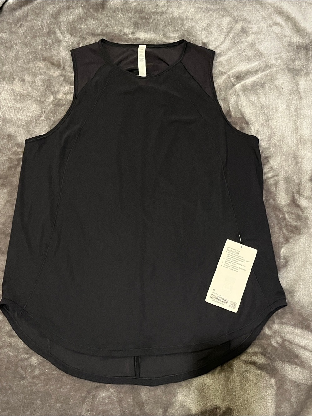 🆕 Lululemon Sculpt Tank Black, size 12